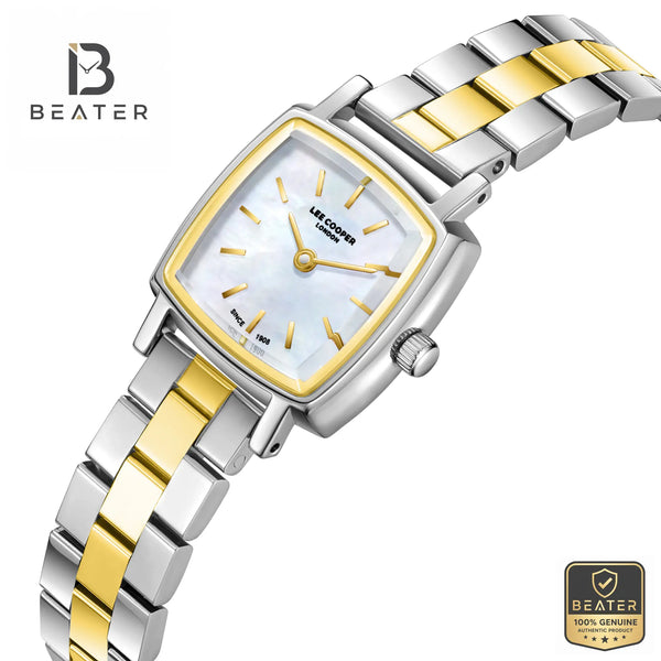 Lee Cooper LC08283.220 White MOP Case and Bezel Profile - Beater