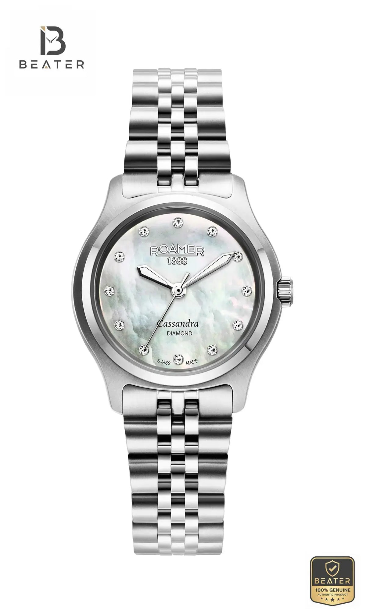 Roamer 626847 41 89 20 Women's MOP Watch Front Dial View - Beater Main image