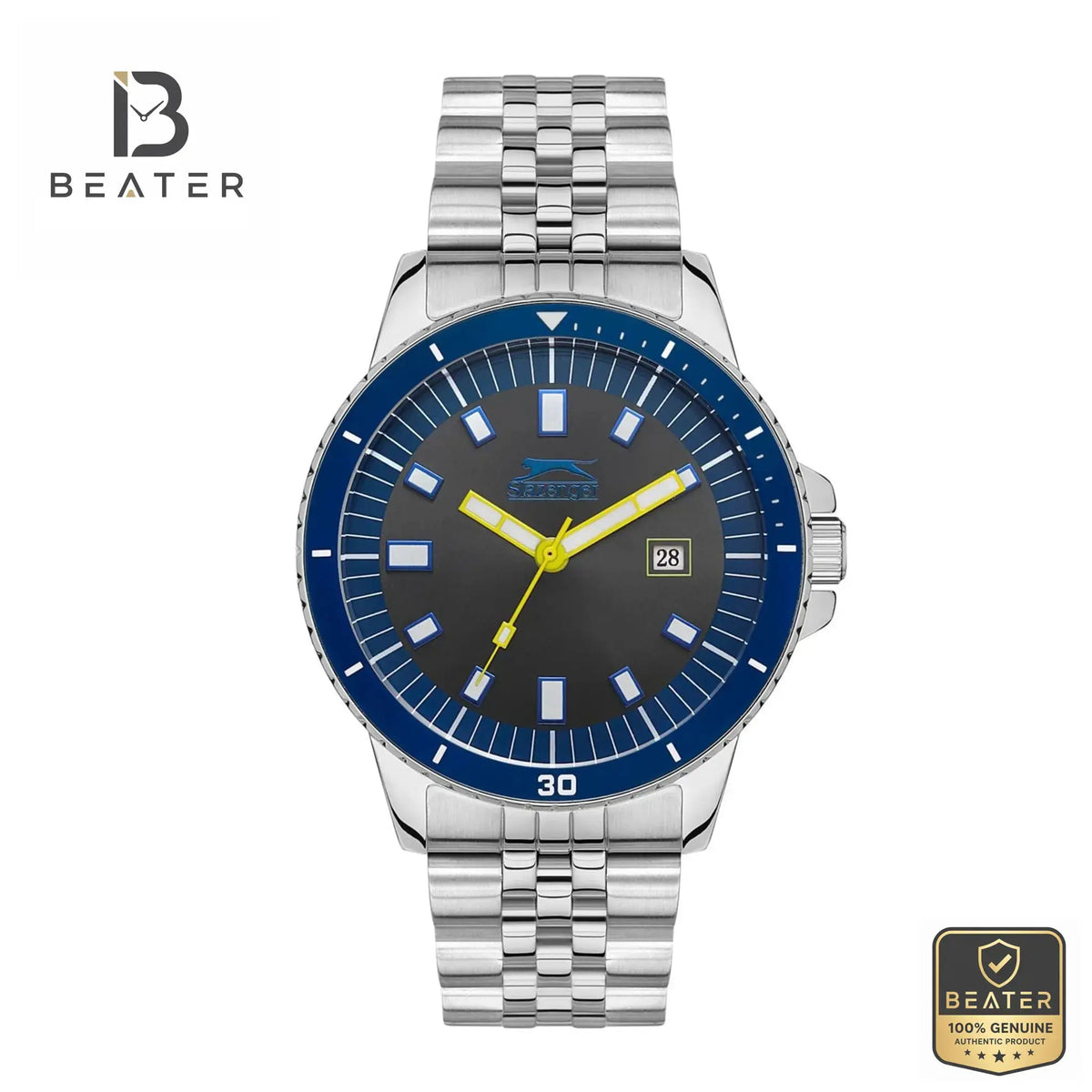 Slazenger SL.09.2135.1.01 Men's Watch Front Dial View - Beater