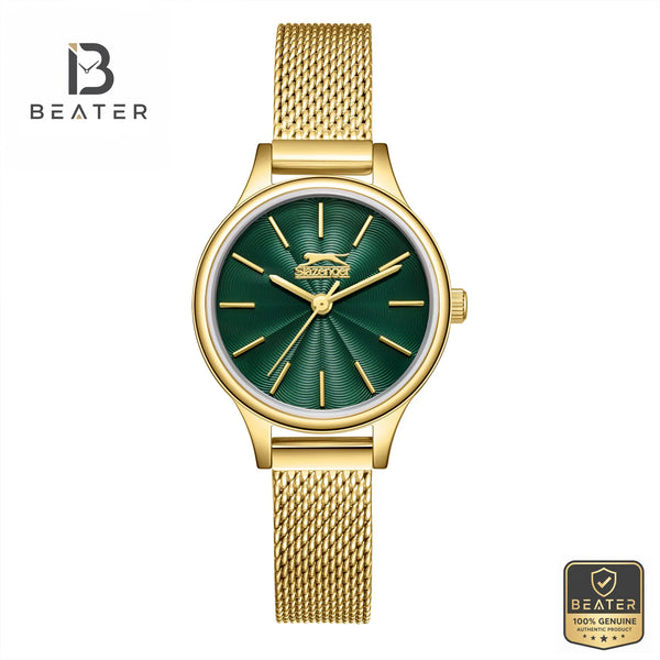 Slazenger SL.9.2458.3.03 Women's Dark Green Dial Watch Front View - Beater