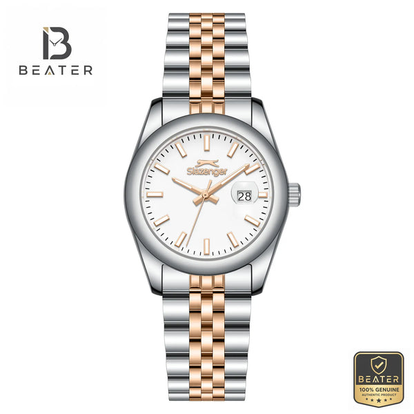 Slazenger SL.9.2577.3.320 Women's White Dial Watch Front View - Beater
