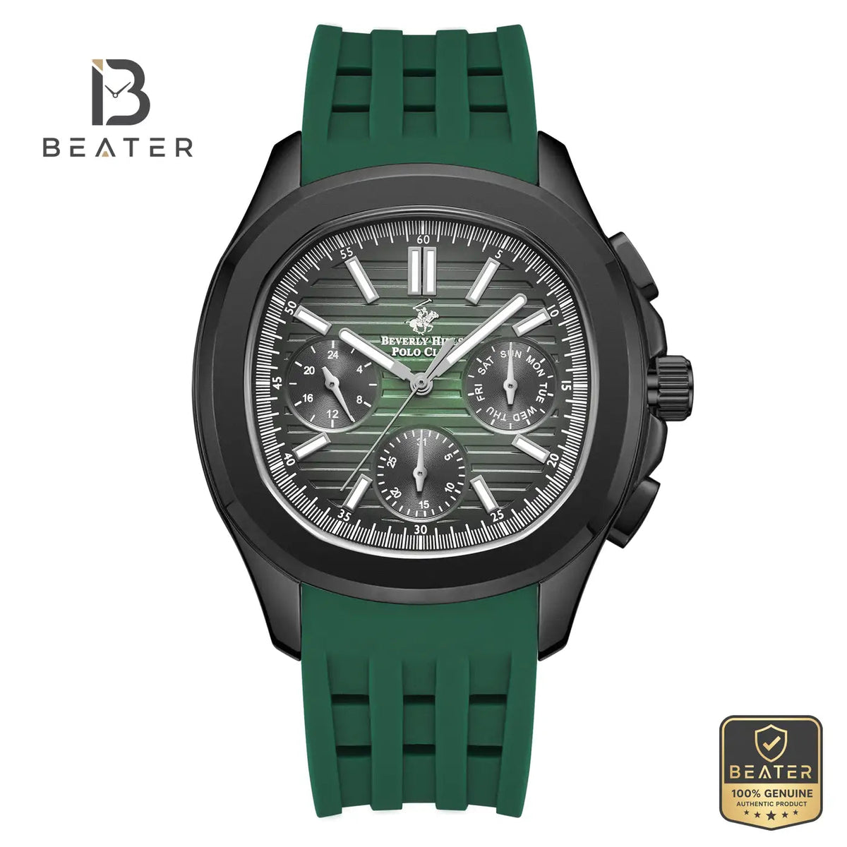 Beverly Hills Polo Club BP3211X.377 Men's Watch Front Dial View - Beater Main image