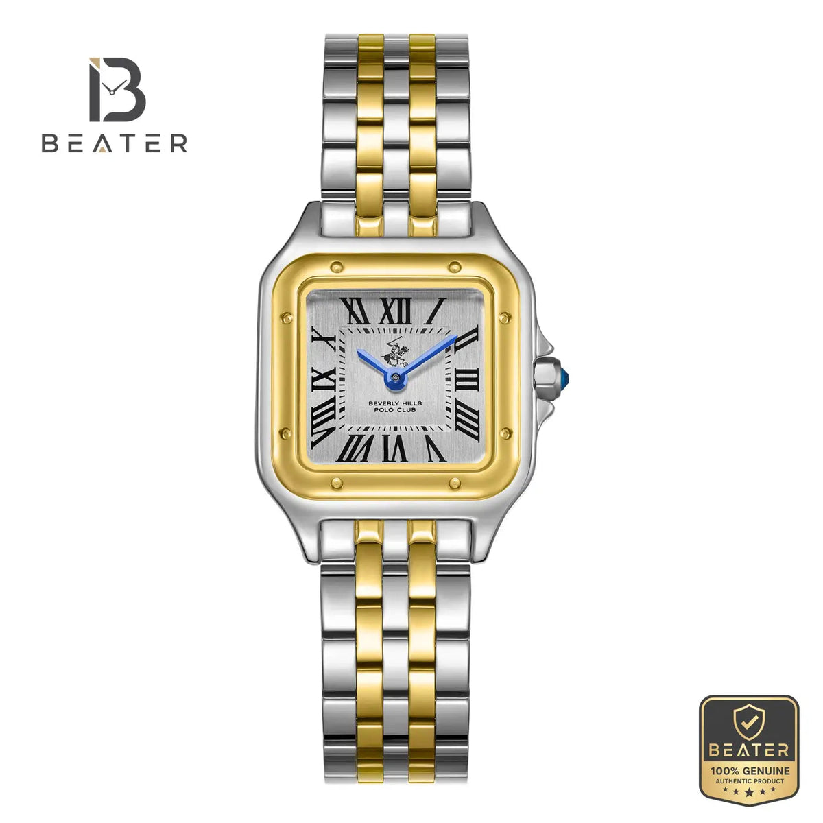 Beverly Hills Polo Club BP3755C.231 Women's Silver Dial Watch Front View - Beater Main image