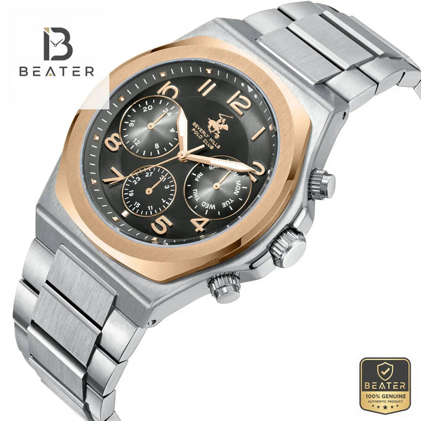 Beverly Hills Polo Club BP3777X.360 Gun Dial Case Profile - Beater