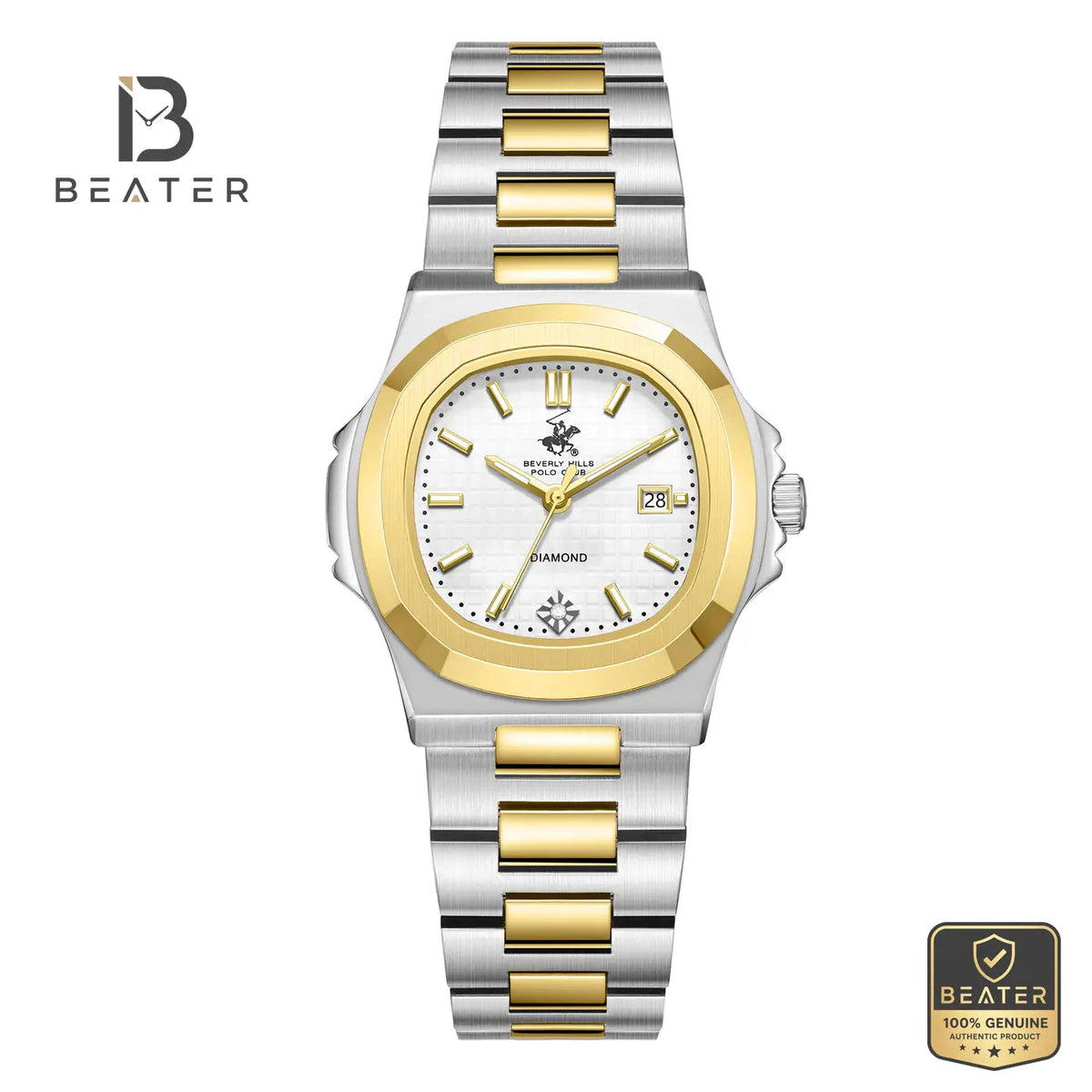 Beverly Hills Polo Club BP3780X.230 Women's Watch Silver Dial Front View - Beater Main image