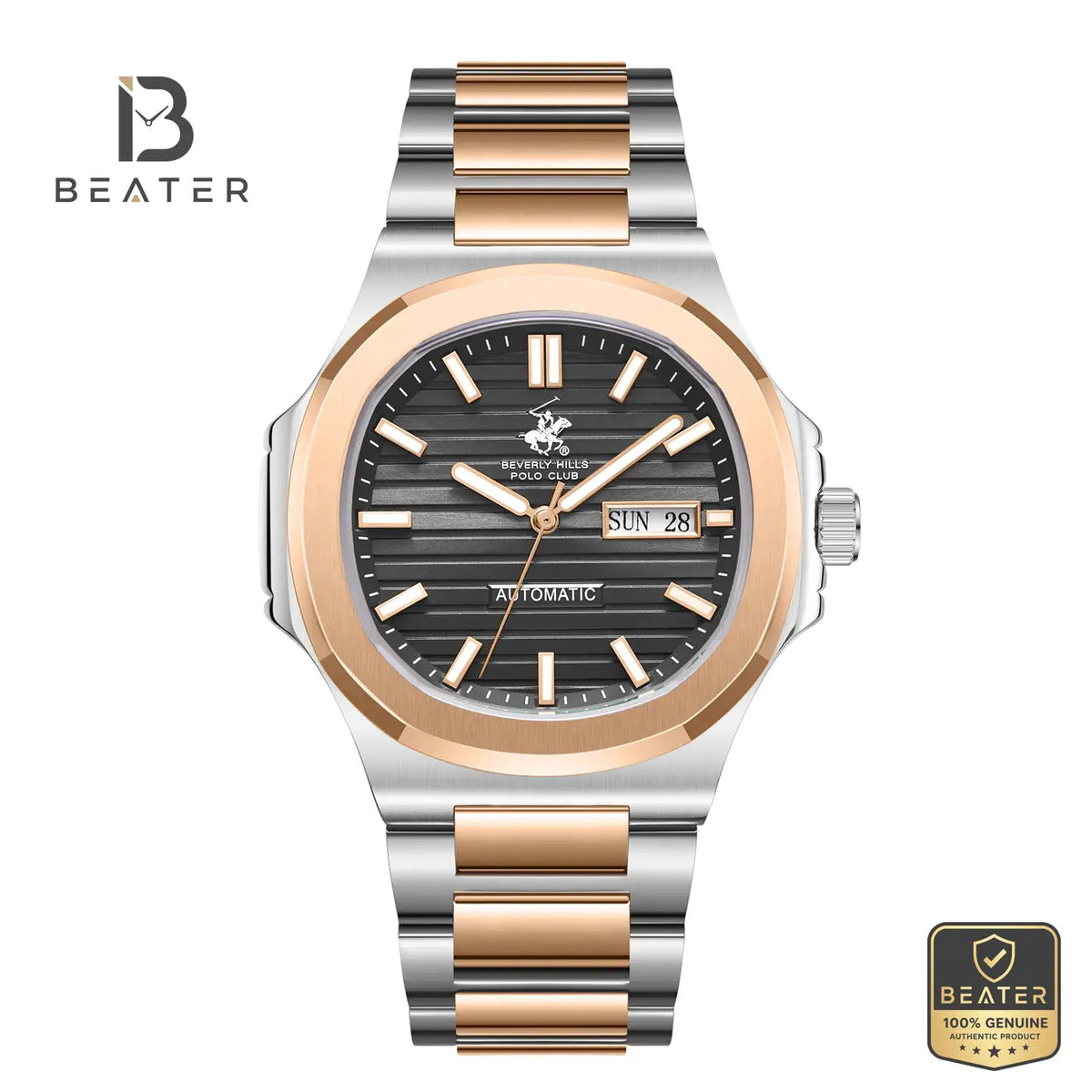 Beverly Hills Polo Club BP3835X.560 Men's Watch Front Dial View - Beater