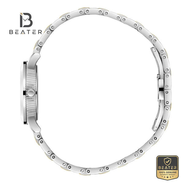 Beverly Hills Polo Club BP3842X.220 Women's Steel Band and Butterfly Buckle Detail - Beater