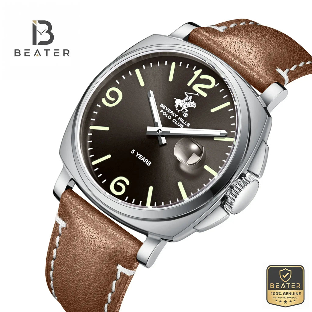 Beverly Hills Polo Club BP3867X.364 412C Dial Case & Bezel Profile - Beater
