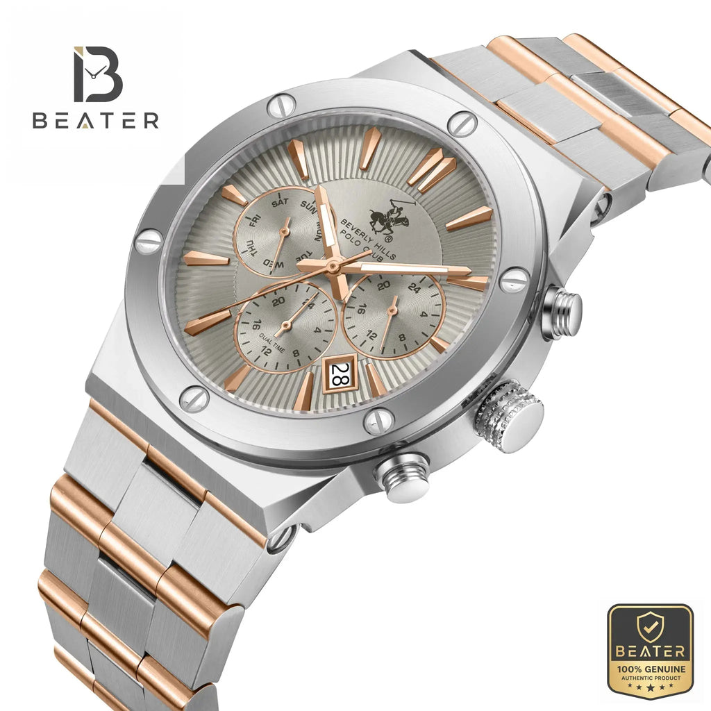 Beverly Hills Polo Club BP3871X.560 Men's S.S Case & Bezel Profile - Beater