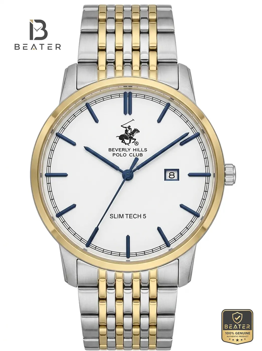 Beverly Hills Polo Club BP3895X.230 Men's Watch Front Dial View - Beater