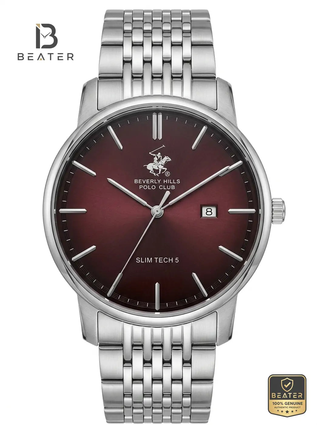 Beverly Hills Polo Club BP3895X.380 Men's Watch Front Dial View - Beater Main image