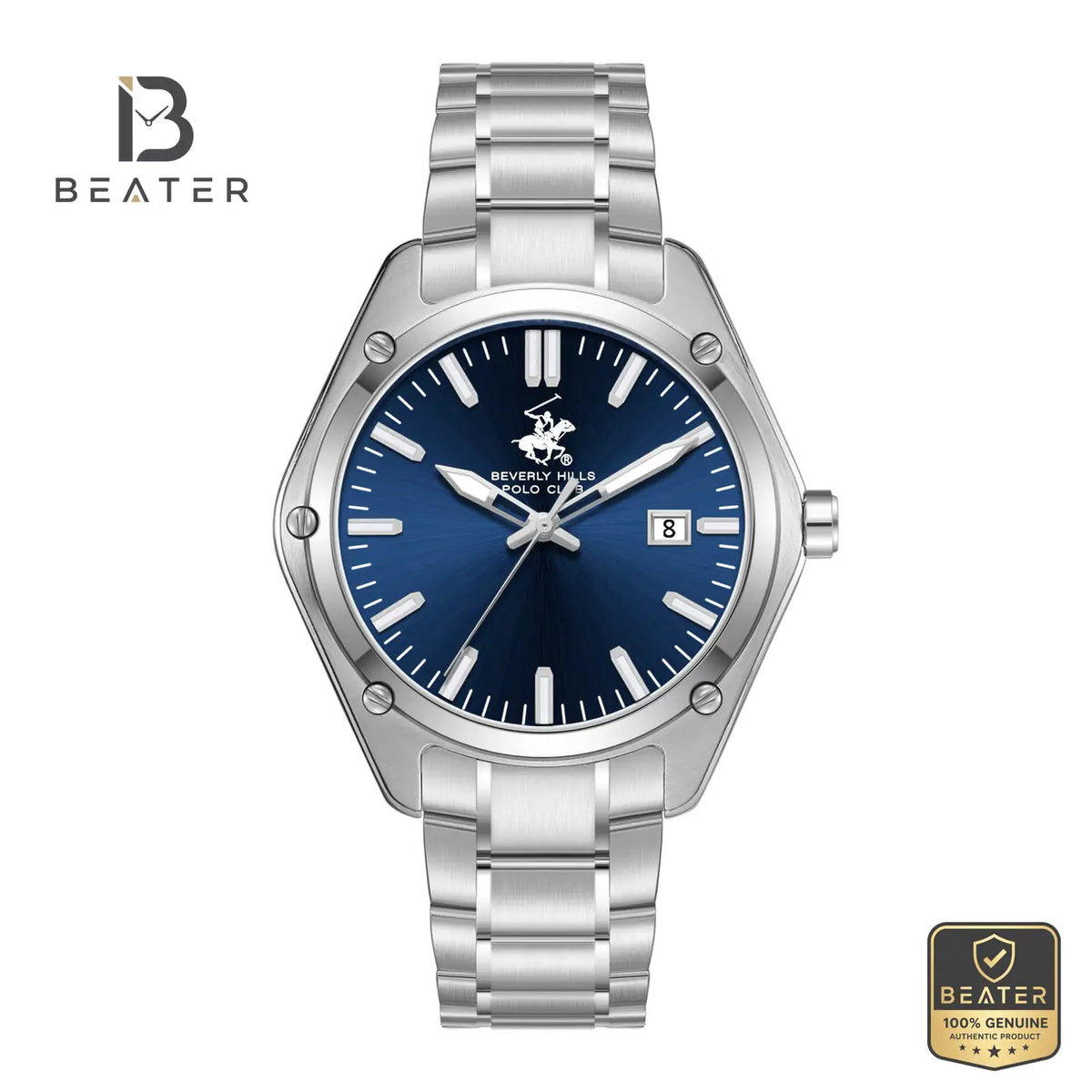 Beverly Hills Polo Club BP3896X.390 Men's Watch Front Dial View - Beater Main image