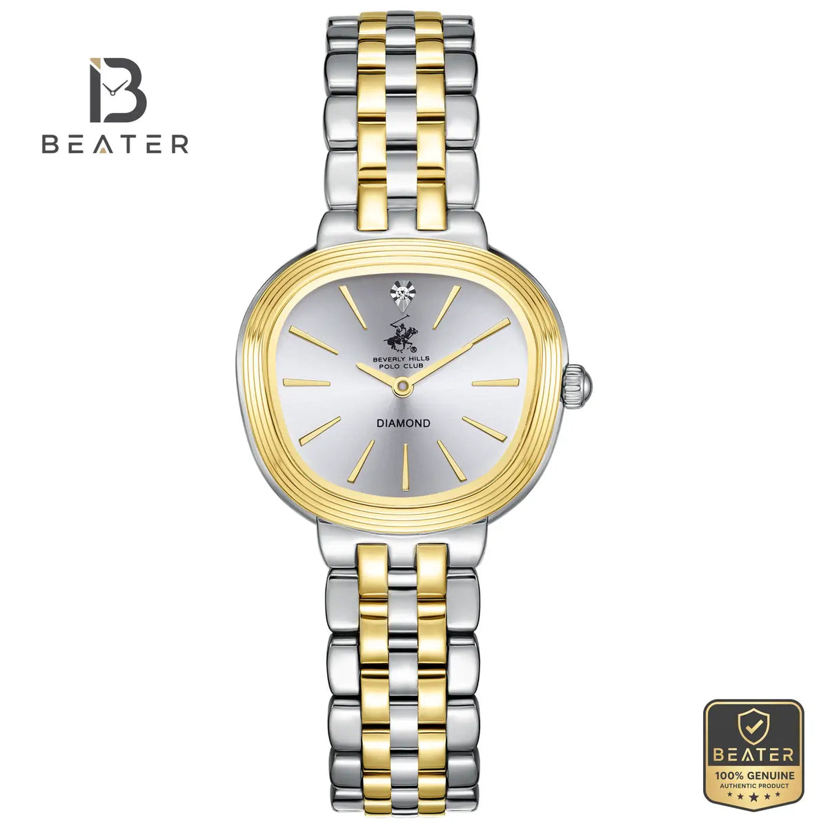 Beverly Hills Polo Club BP3903C.230 Women's Watch Silver Dial Front View - Beater Main image