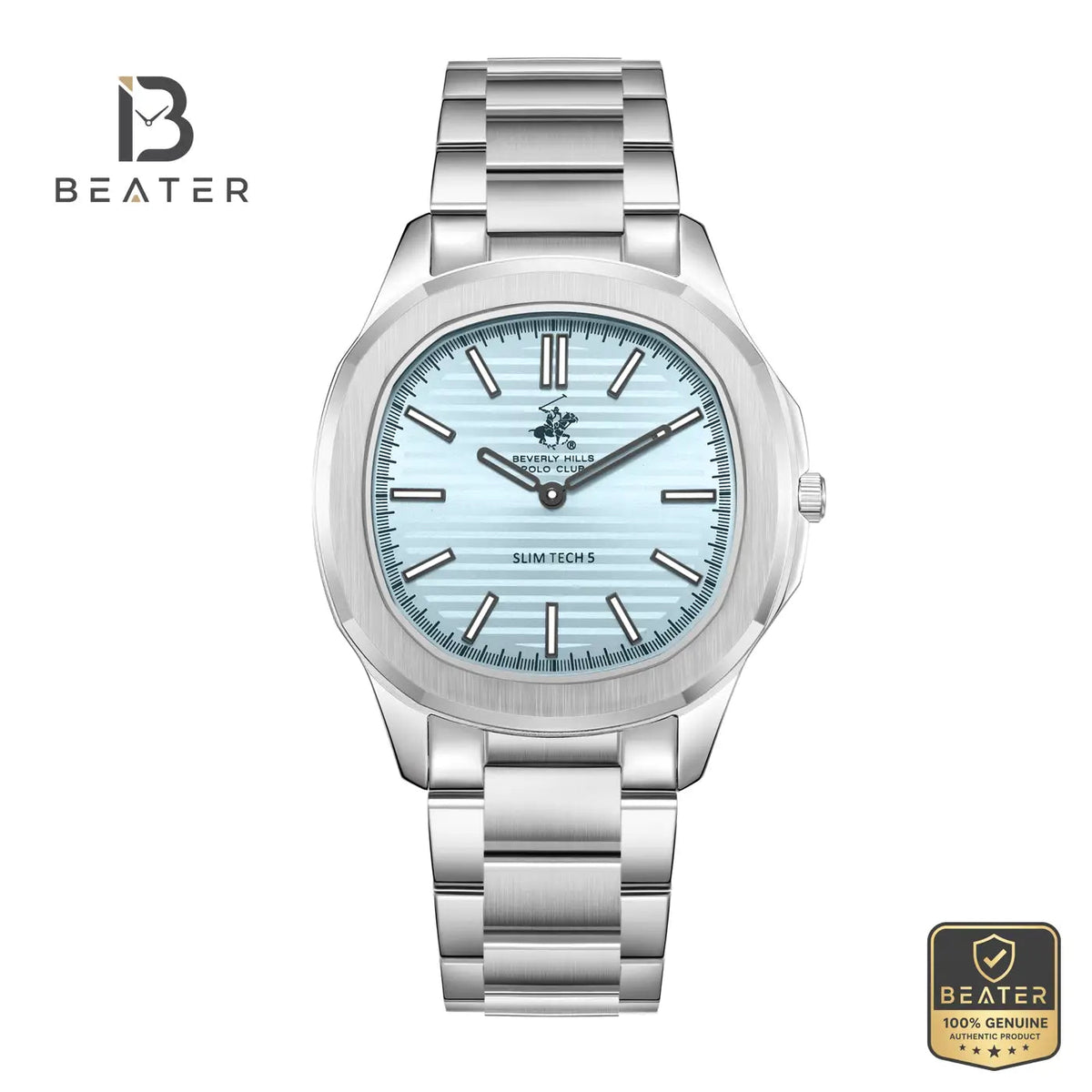 Beverly Hills Polo Club BP3906X.300 Men's Blue Dial Watch Front View - Beater Main image