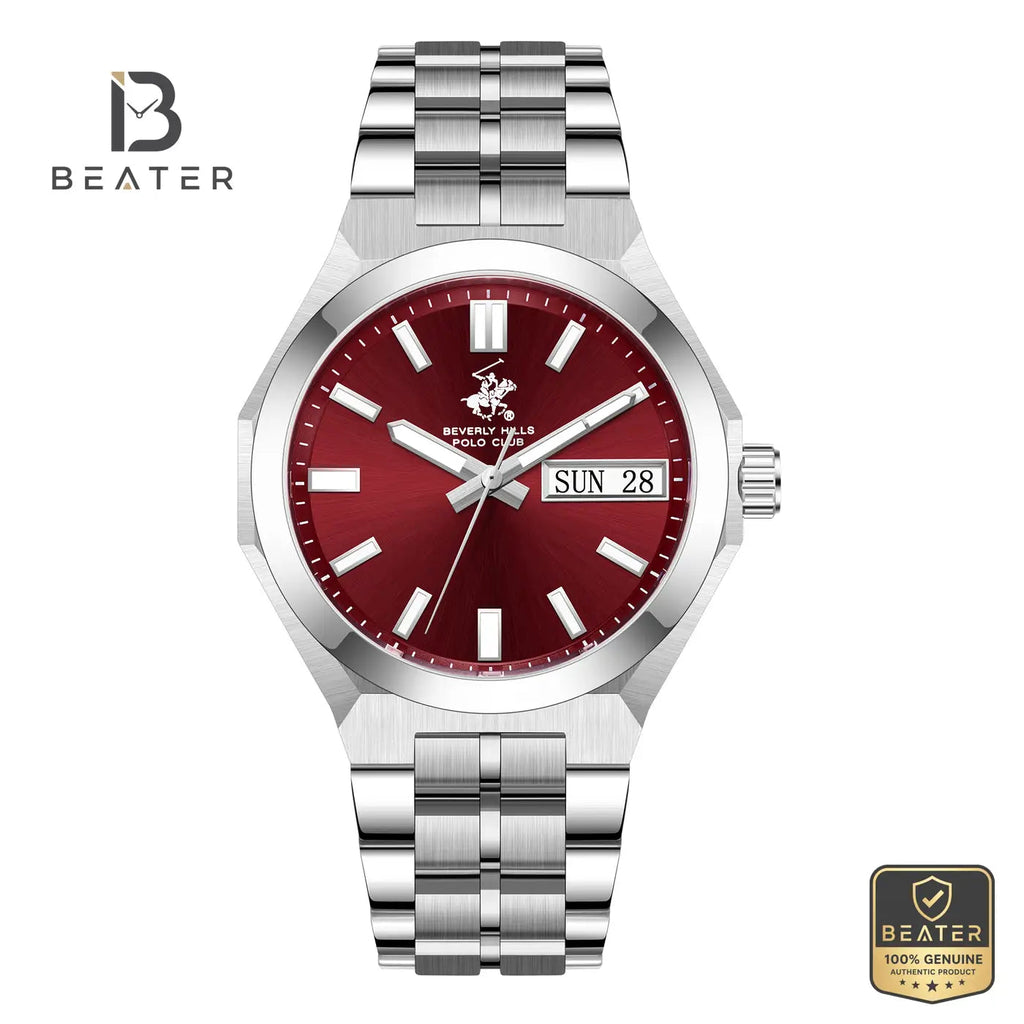 Beverly Hills Polo Club BP3912X.380 Men's Watch Front Dial View - Beater