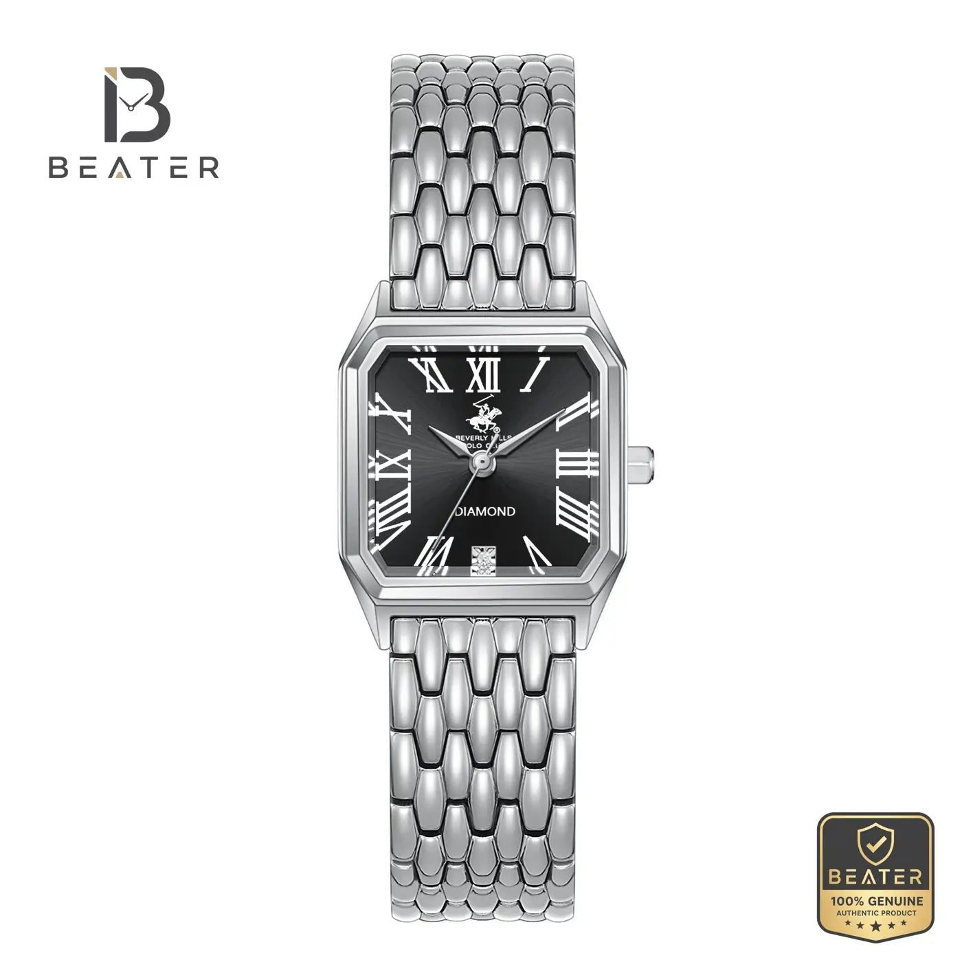 Beverly Hills Polo Club BP3916C.350 Women's Black Steel Bracelet Watch Secondary image