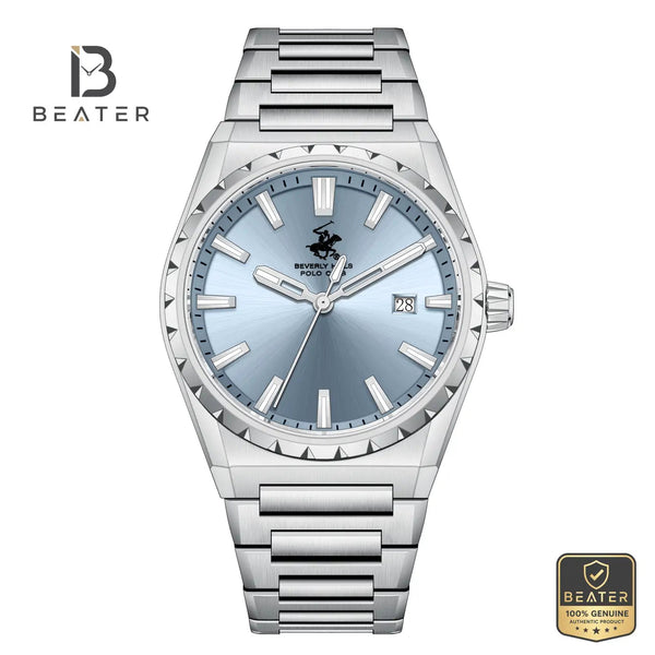 Beverly Hills Polo Club BP3918X.300 Men's Watch Blue Dial Front View - Beater
