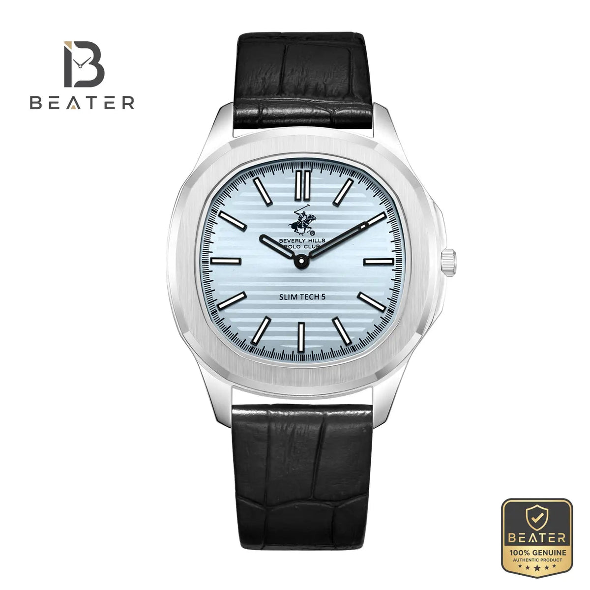 Beverly Hills Polo Club BP3919X.301 Men's Blue Dial Watch Front View - Beater Main image