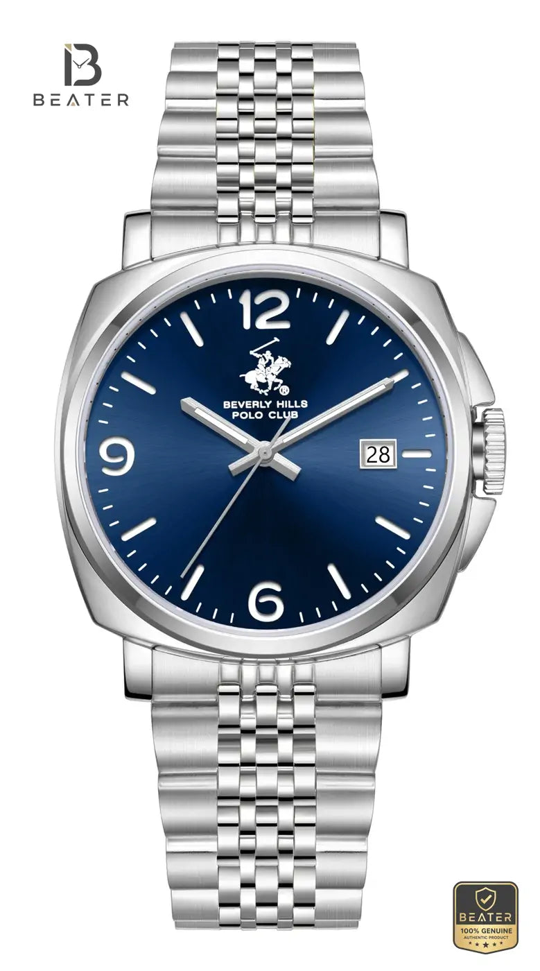 Beverly Hills Polo Club BP3928X.390 Men's Watch Front Dial View - Beater