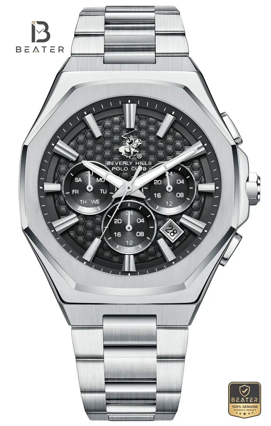 Beverly Hills Polo Club BP3930X.350 Men's Watch Front Dial View - Beater