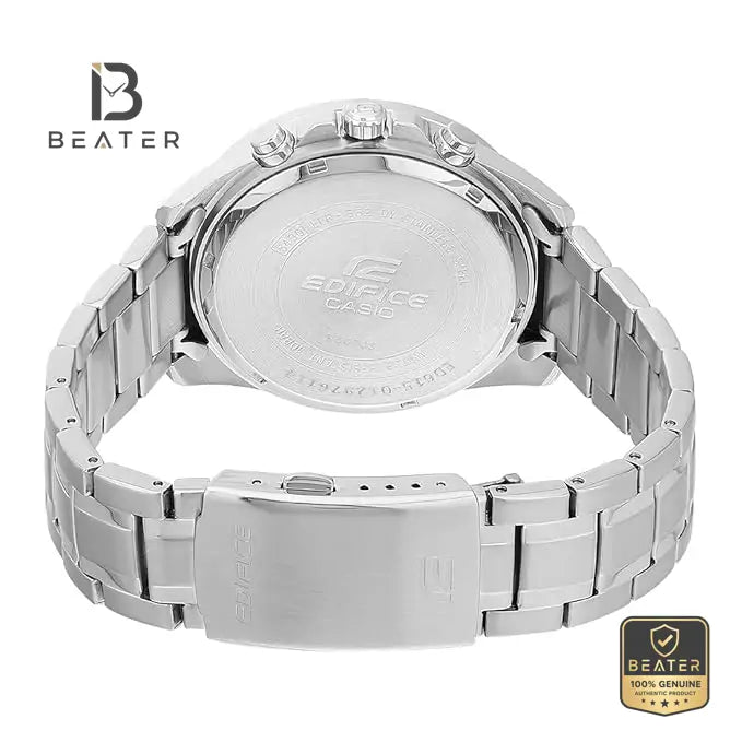 Casio Edifice EFR-552D-2AVUDF Stainless Steel Bracelet and Clasp Detail - Beater