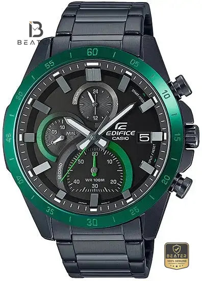 Casio Edifice EFR-571DC-1AVUDF Men's Watch Front Dial View - Beater
