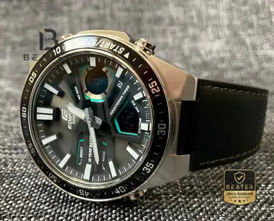 CASIO EDIFICE EFV-C110L-1A Men's Resin Case and Bezel Profile - Beater