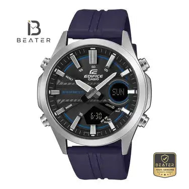 CASIO EDIFICE EFV-C120P-1A2 Men's Watch Front Dial View - Beater