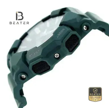 Casio G-Shock GA-010-2A Bio-Based Resin Strap & Clasp Detail - Beater