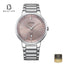 Citizen BI5120-51Z Men's Pink Dial Stainless Steel Bracelet Watch Front Dial View - Beater