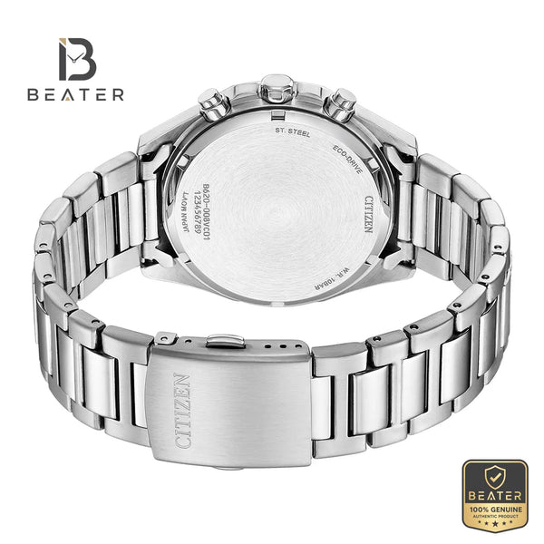 Citizen CA4590-81X Men's Stainless Steel Bracelet & Push Button Clasp Detail - Beater