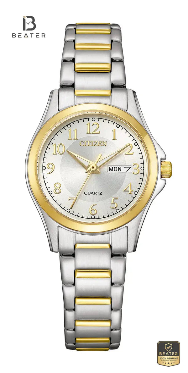 CITIZEN EQ0614-52B Women's Watch Front Dial View - Beater