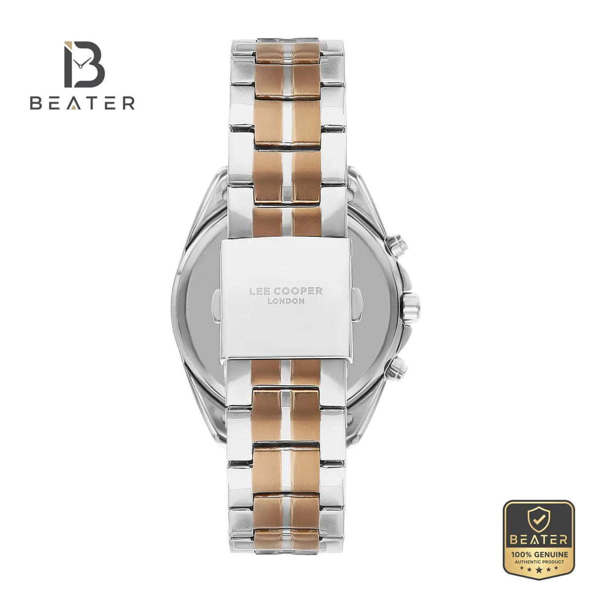 Lee Cooper LC07515.560 Brown Dial SuperMetal Case and Bezel Profile - Beater