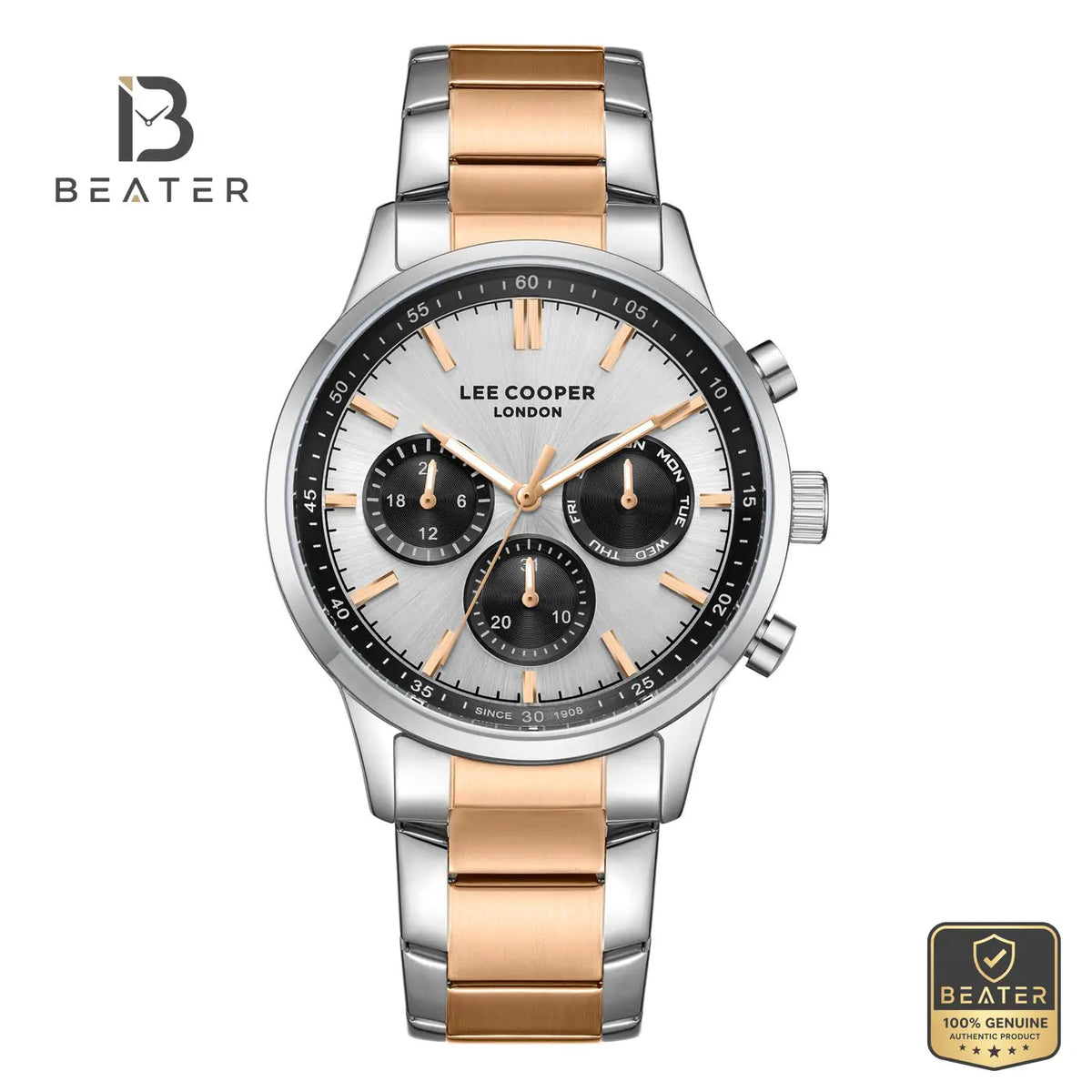 Lee Cooper LC07998.530 Men's Watch Front Dial View - Beater