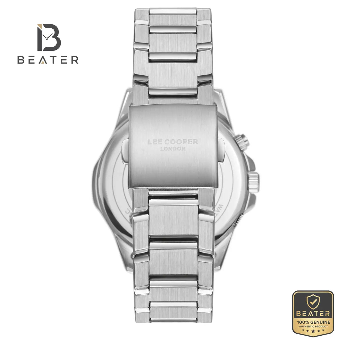 Lee Cooper LC08049.580 Men's Gun Metal Strap Watch - View 4 - Beater