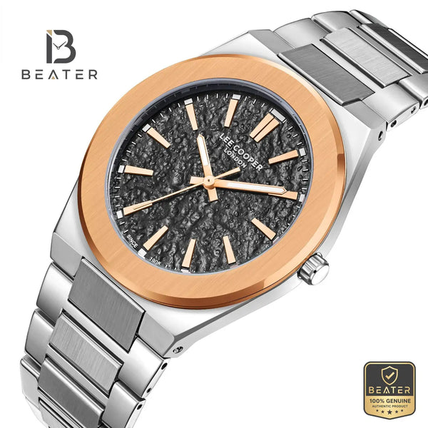 Lee Cooper LC08054.560 Men's Gun SuperMetal Strap Watch - View 2 - Beater