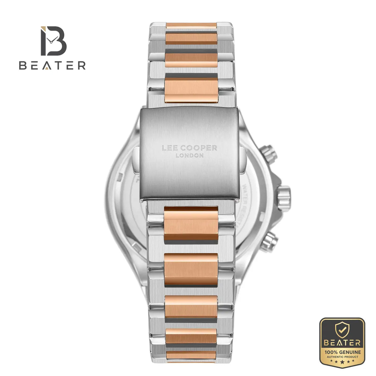Lee Cooper LC08067.360 Men's Gun Metal Strap Watch - View 4 - Beater