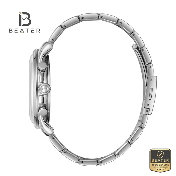 Lee Cooper LC08068.360 Men's Beige Metal Bracelet Watch - View 2 - Beater