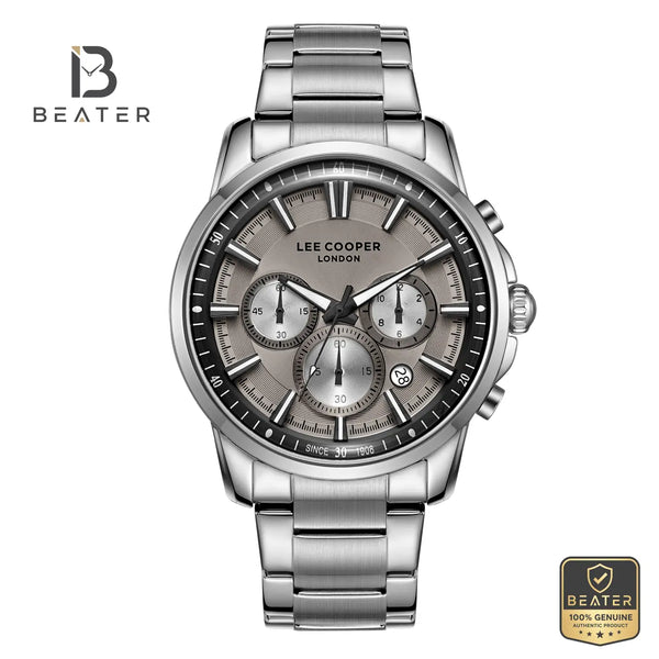 Lee Cooper LC08068.360 Men's Beige Metal Bracelet Watch - Beater
