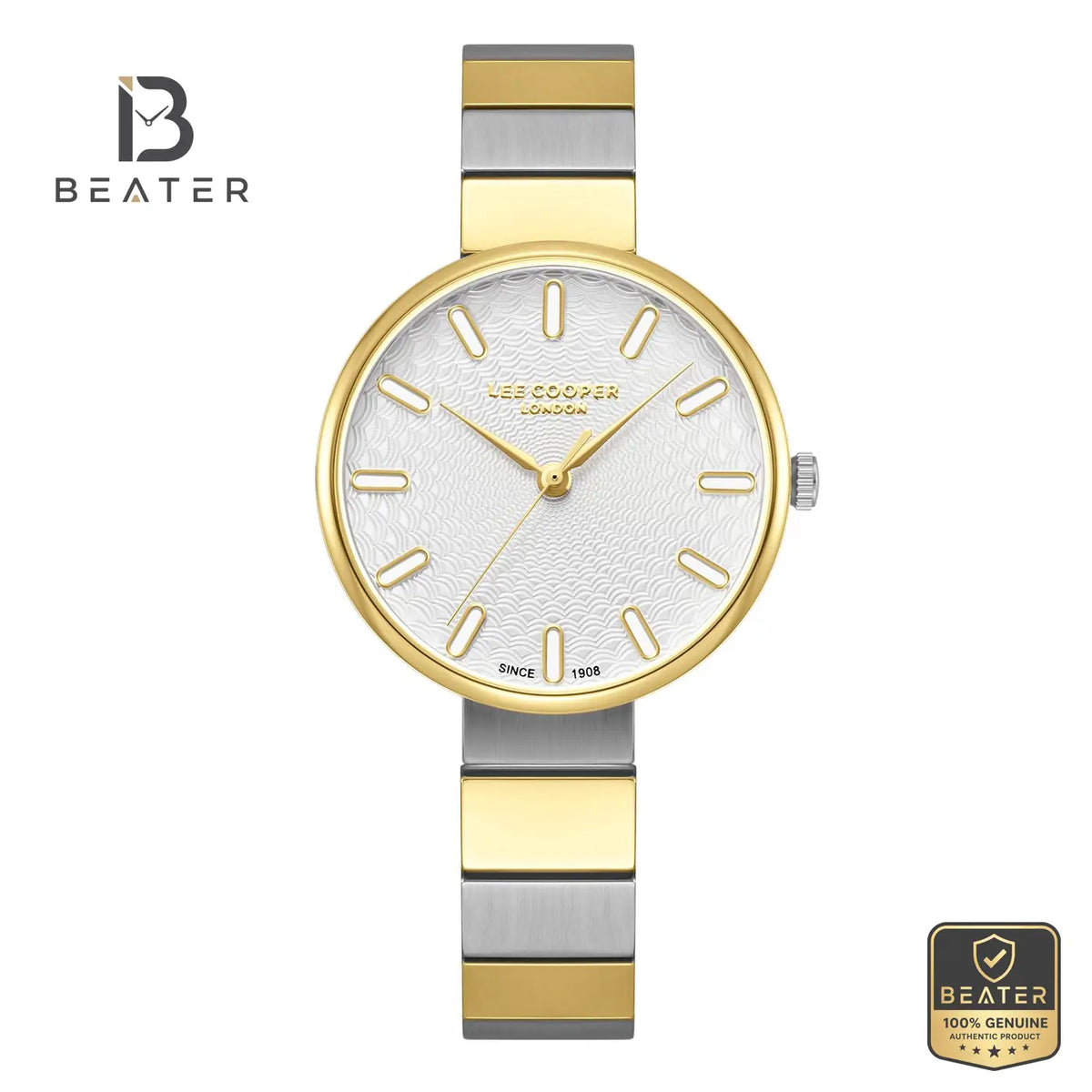Lee Cooper LC08069.230 Women's Silver Metal Strap Watch - Beater Main image