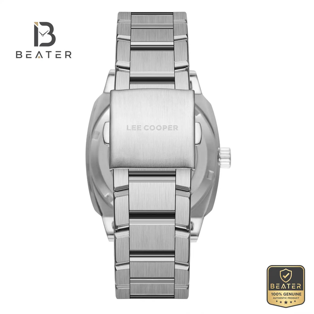 Lee Cooper LC08075.560 Men's Gun Dial Metal Strap Watch - View 3 - Beater