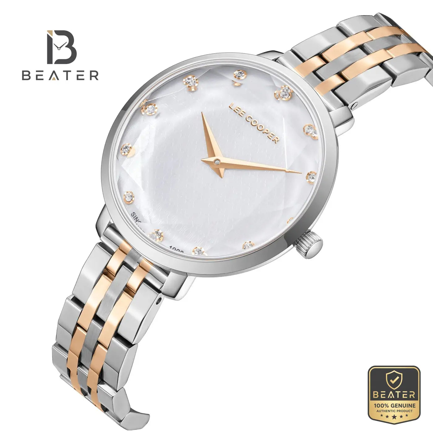 Lee Cooper LC08077.520 Women's MOP Metal Bracelet Watch Secondary image