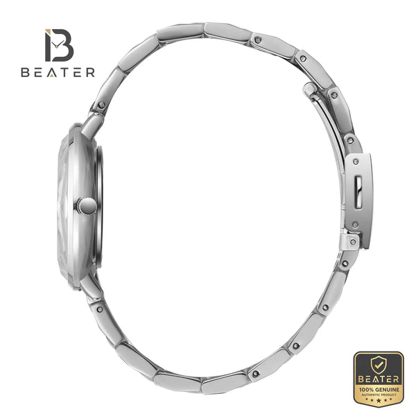 Lee Cooper LC08077.520 Women's MOP Metal Bracelet Watch - View 3 - Beater