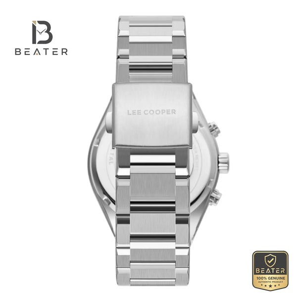 Lee Cooper LC08084.550 Men's Black Metal Bracelet Watch - View 3 - Beater