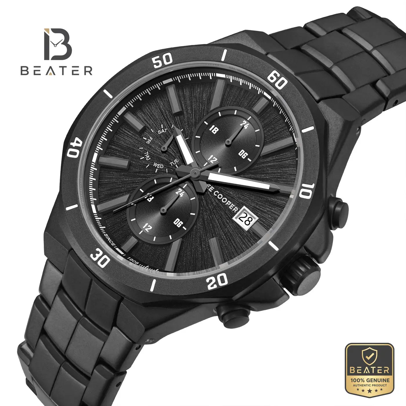 Lee Cooper LC08087.660 Men's Gun SuperMetal Watch Secondary image