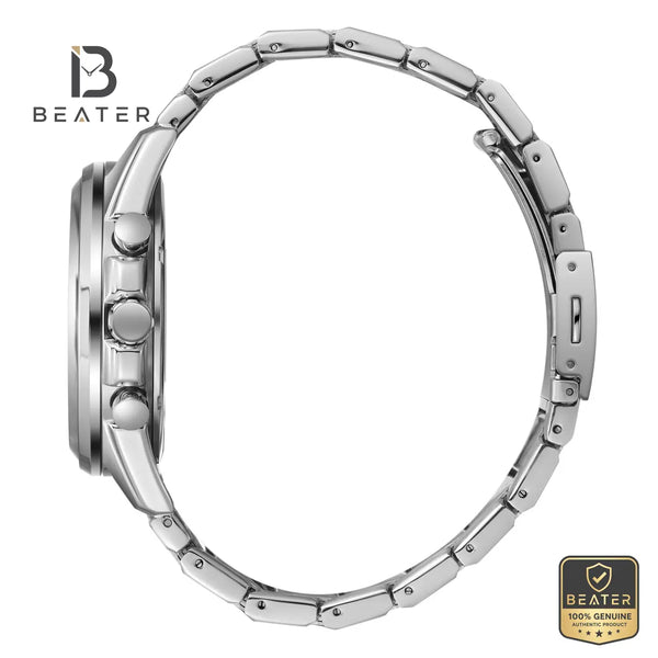 Lee Cooper LC08090.390 Men's Dark Blue Metal Bracelet Watch - View 3 - Beater