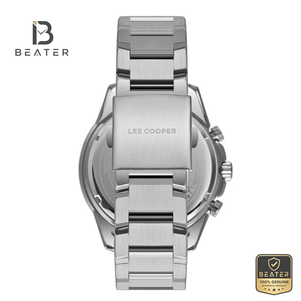 Lee Cooper LC08090.390 Men's Dark Blue Metal Bracelet Watch - View 4 - Beater