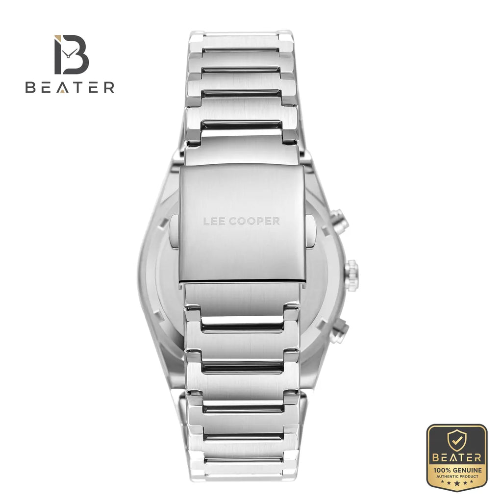 Lee Cooper LC08100.360 Men's Gun Metal Strap Watch - View 4 - Beater