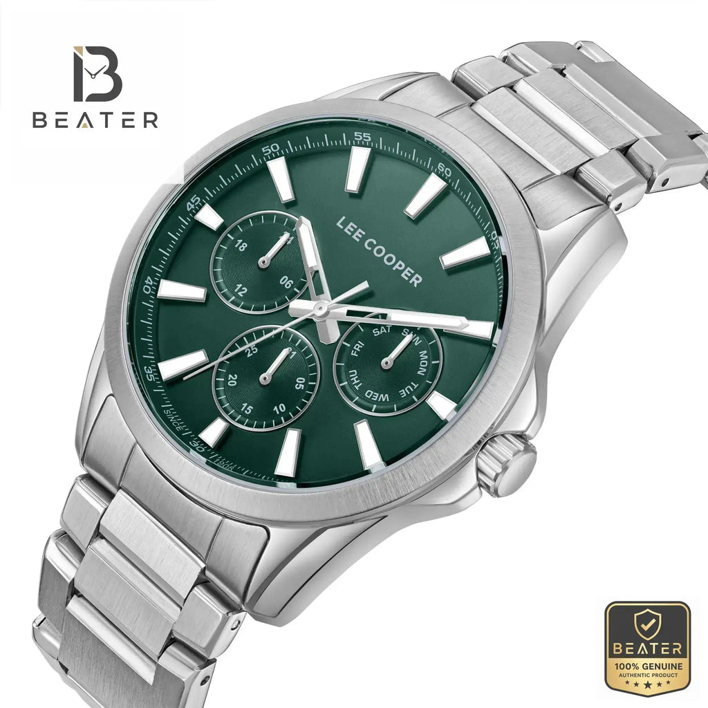 Lee Cooper LC08105.370 SuperMetal Case and Silver Plating Profile - Beater