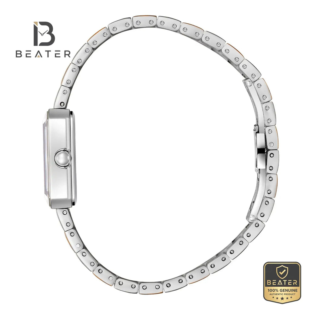 Lee Cooper LC08131.520 Women's Silver Dial Metal Bracelet Watch - View 2 - Beater
